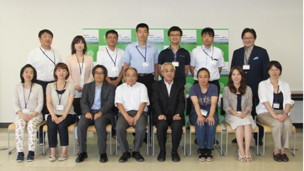 伊達市長、職員の皆様と参加者