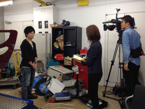 テレビ埼玉取材③