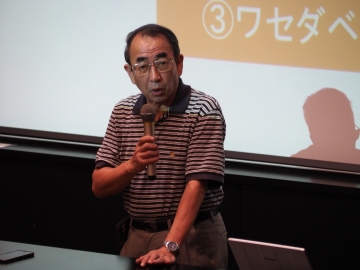 勝田研究科長より挨拶