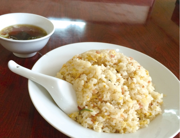 チャーハン(スープ付き) 500円(税込み)
