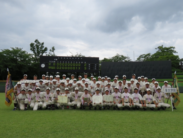 160805_軟式野球部都大会優勝