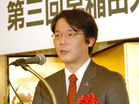奨励賞の円城塔さん