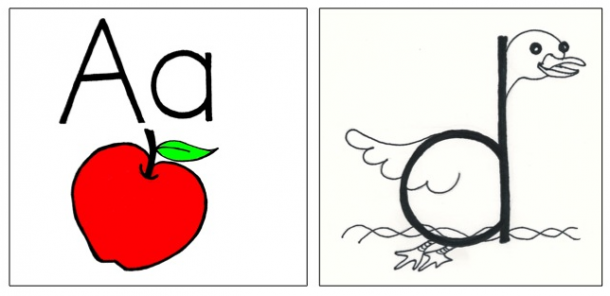 pictorial mnemonics x sound contrasting more effective english letter sound correspondence