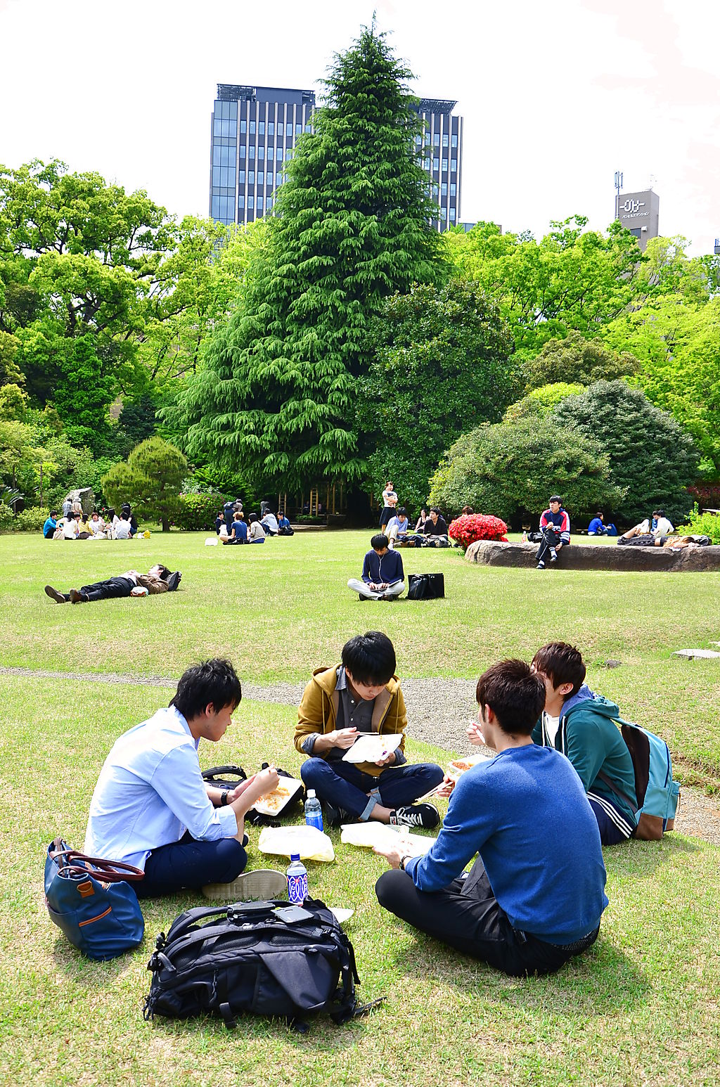 大隈庭園でのんびりランチ