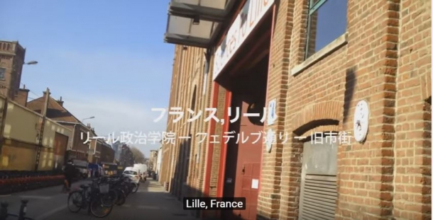 留学中の学生がスマートフォンなどで撮影しリポートしています
