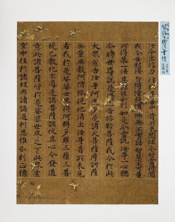 書B001_32藤原時代装飾下絵法華経_中明