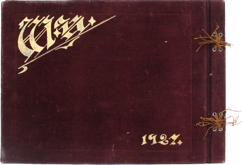 卒業アルバム 1927年 専門部法律科