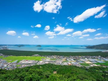 唐津市・鏡山・虹の松原