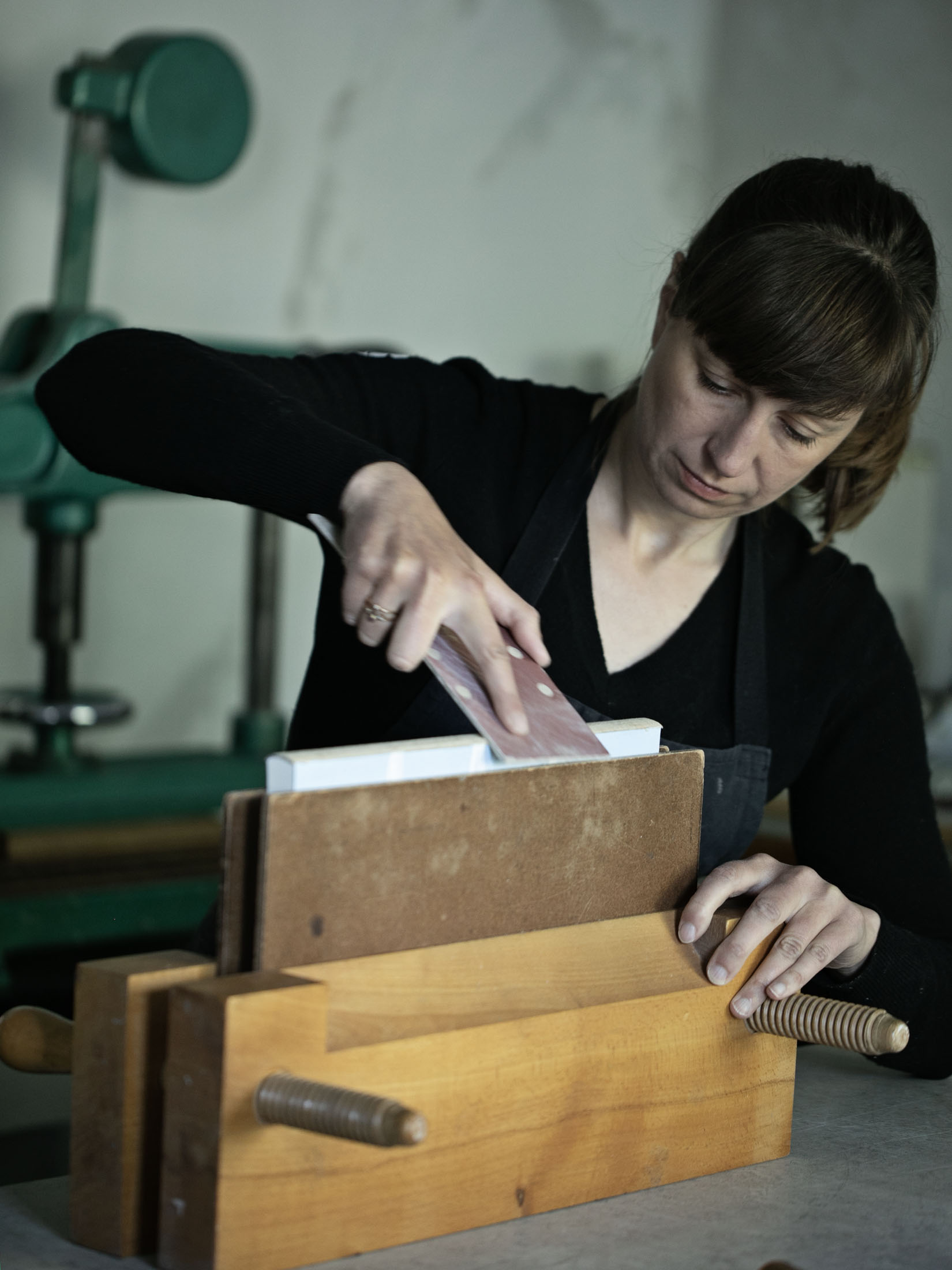 製本家 Klara Kölqvist