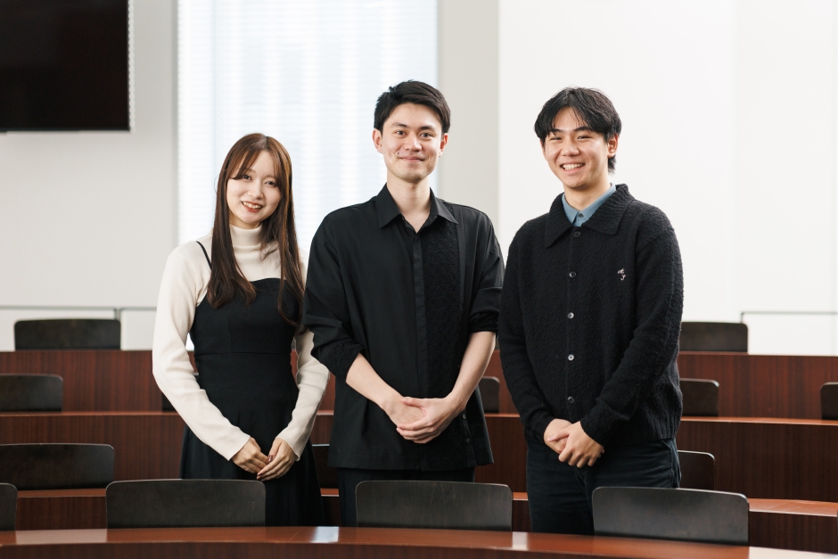 在学生／修了生からのメッセージについて