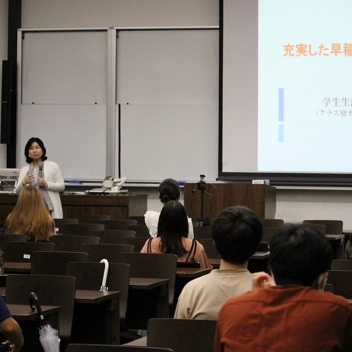 2020年4月入学者対象のクラス別オリエンテーションを実施しました