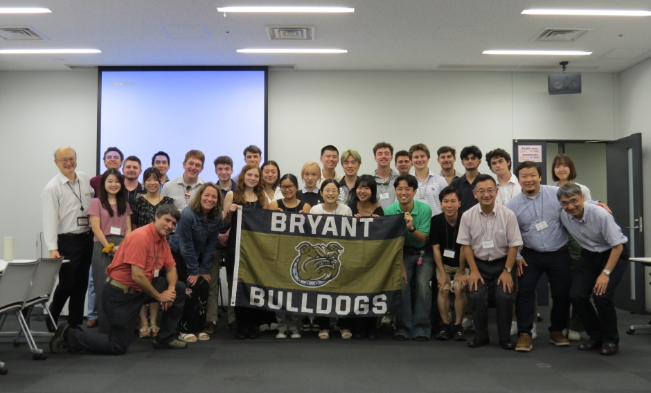 昨年に続き、ブライアント大学とGMP学生との交流会を実施しました