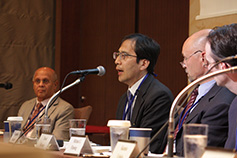 Marti Subrahmanyam (NYU), Kenichiro Watanabe (Bank of Japan),Torsti Silvonen (European Central Bank)