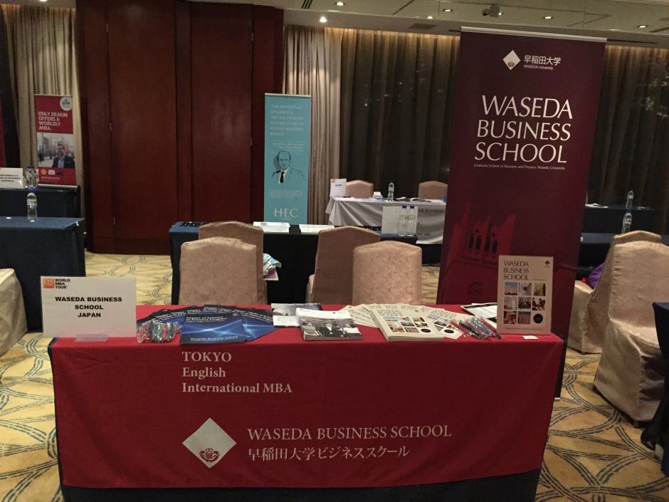 WBS participates in the QS MBA Tour!!