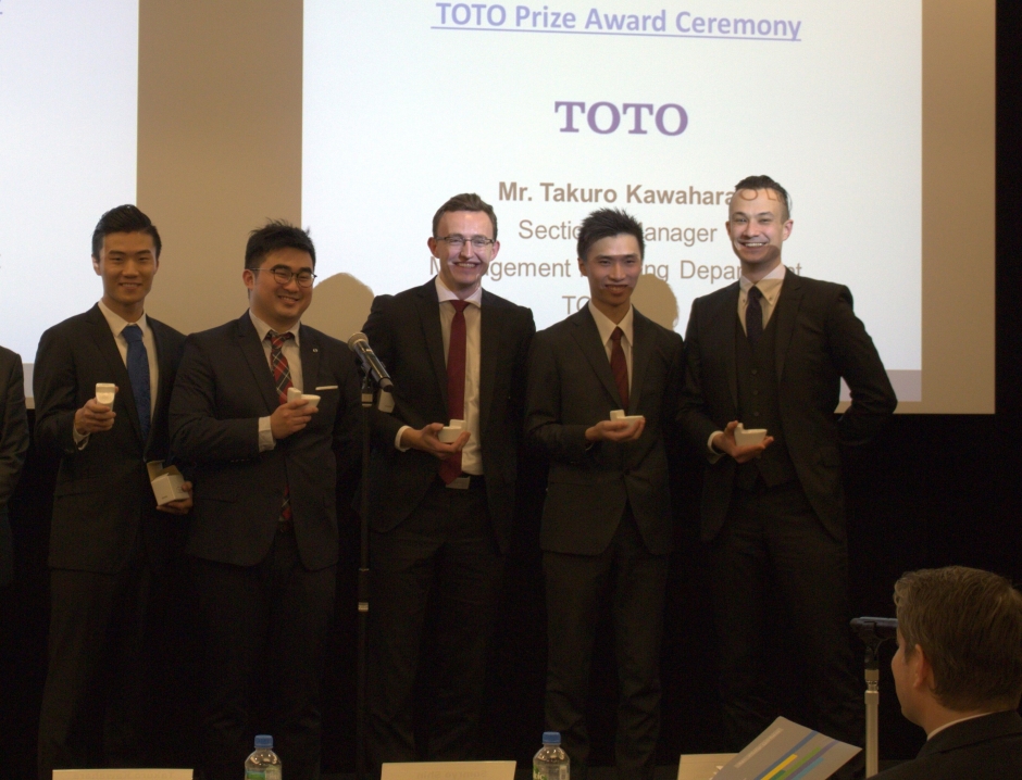 WBS team came second at CFA Research Challenge Japan final
