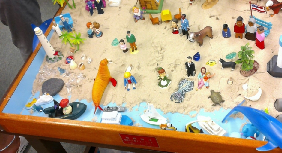 【教育心理学専修】 行動観察から人の感情や特性を見る箱庭演習