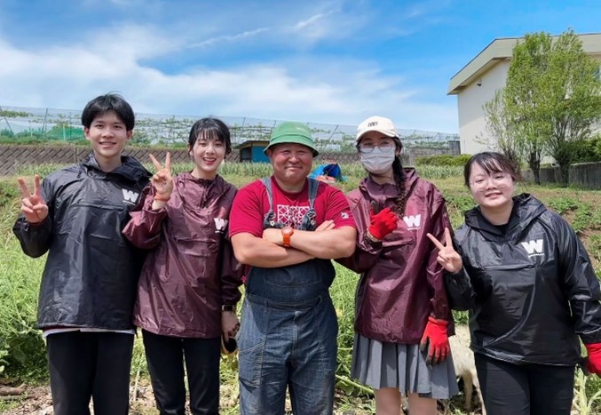 Interview with international exchange students