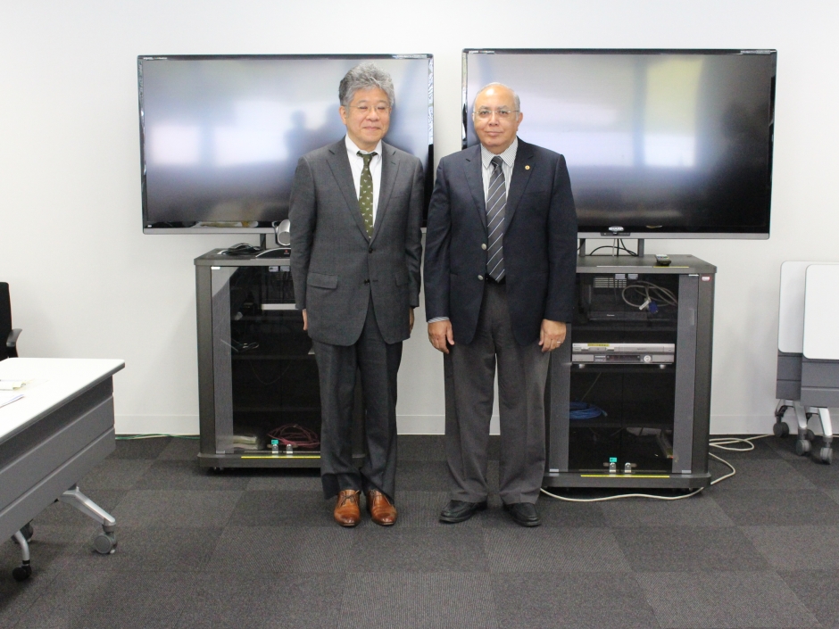 エジプト日本科学技術大学（E-JUST）学長が所沢キャンパスを訪問