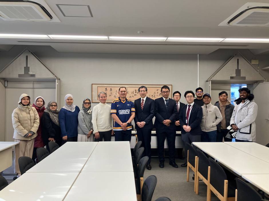 マレーシア国民大学　所沢キャンパス来訪