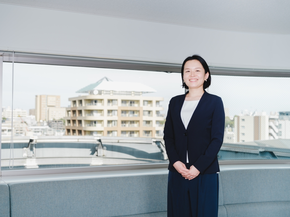 今までの「当たり前」を疑い 自らの日本語教育観・学習観を 問い直し、形成していける場<br>修士課程　田中 朝子さん（2021年9月入学）