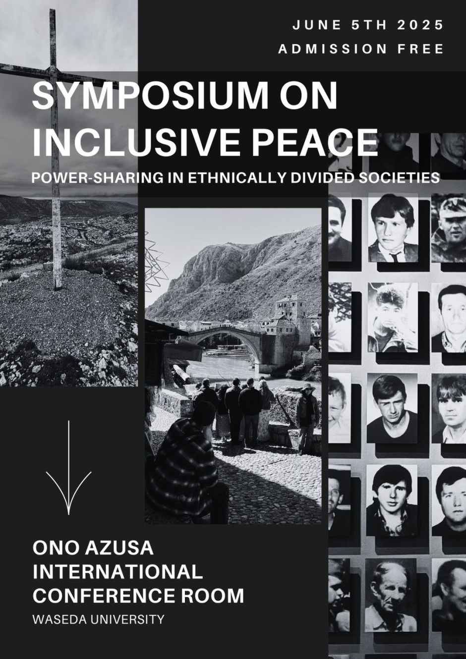 Symposium on Inclusive Peace ~Power-Sharing in Ethnically Divided Societies~