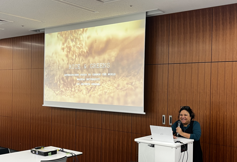 [SILS Faculty Seminar] Rice and Greens: Food and Farming Futures for the Anthropocene