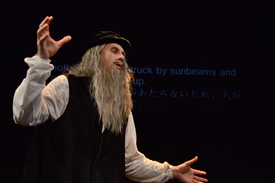 Da Vinci back to life in “Being Leonardo da Vinci (An Impossible Interview)”