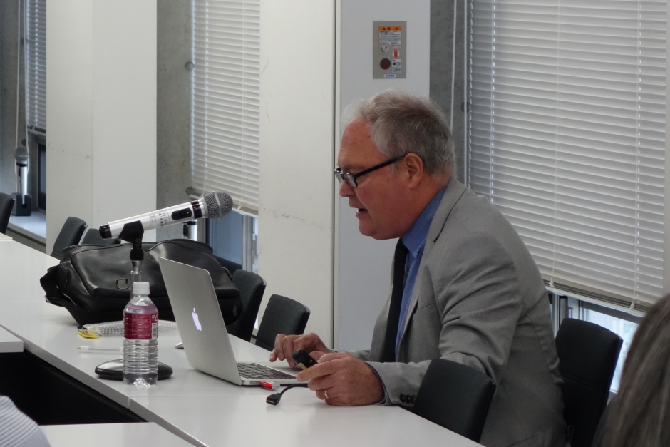 Paul Anderer教授（コロンビア大学）講演会  『日本学者の地図－Mapping a Life in Japanese Literary and Cultural Studies』を開催