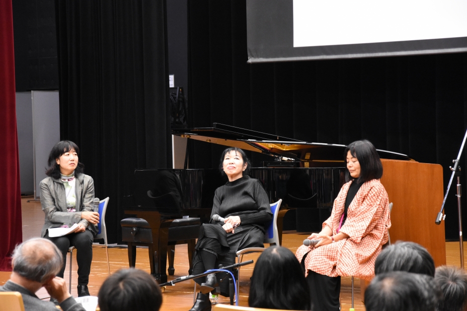 多和田葉子・高瀬アキ　パフォーマンス＆ワークショップ　盛況のうちに終了