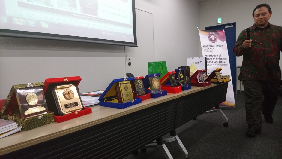 Deans of Law Schools from Indonesia visit the Faculty of Law