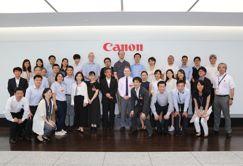 Field Trip to Canon Inc. (July 9)
