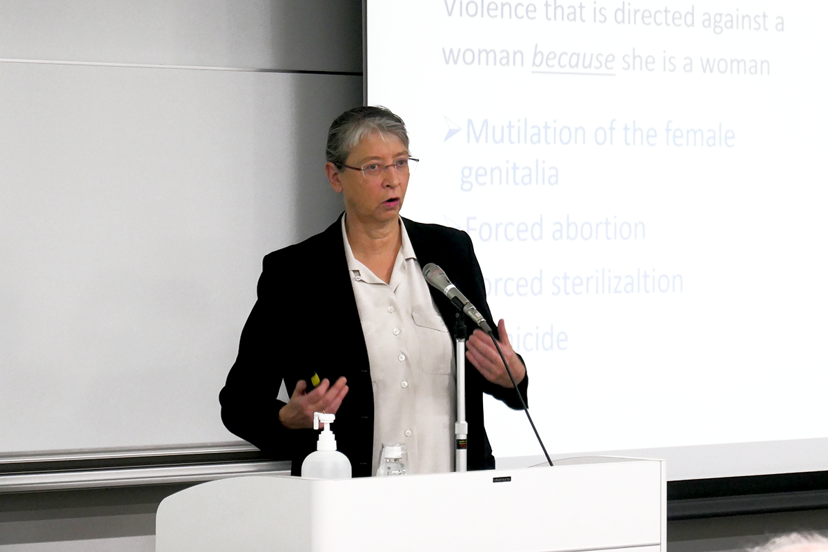 【開催報告】公開講演会「ヨーロッパとドイツにおけるイスタンブール条約の実施状況」が開催されました