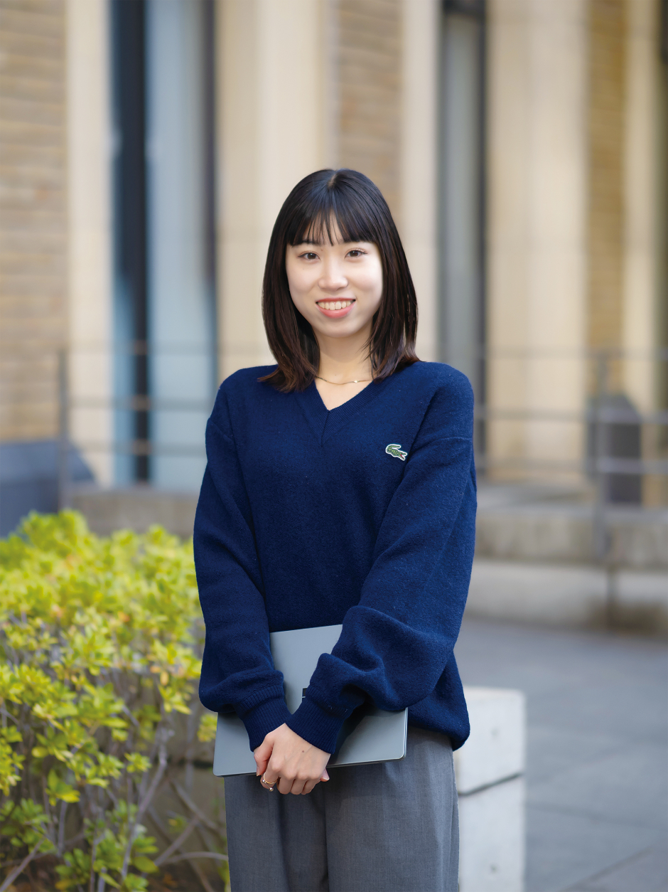 地神　かほ　Jigami Kaho<br />
法学部４年　栃木県立栃木女子高校