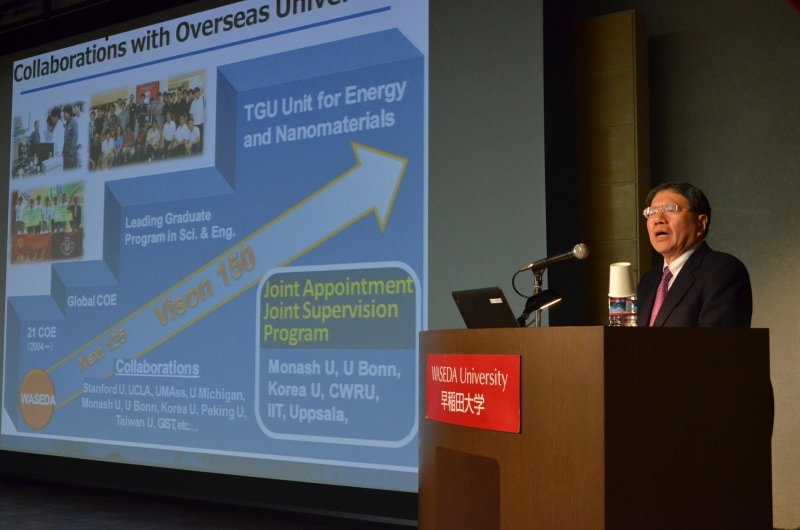 本来結びつかない人材同士が早稲田大学をハブとして結びつく  Waseda Ocean構想の今