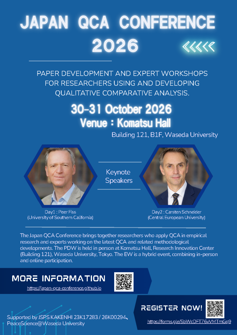 Japan QCA Conference 2026, Oct 30-31