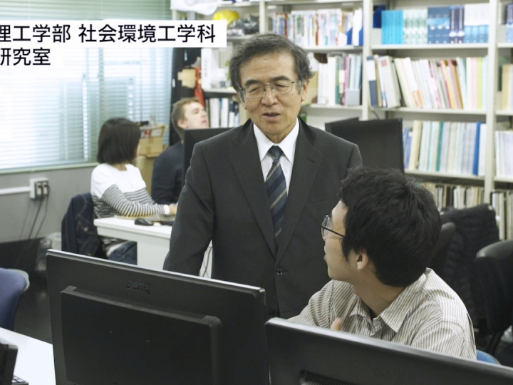 1minute動画 研究室紹介 社会環境工学科 柴山研究室