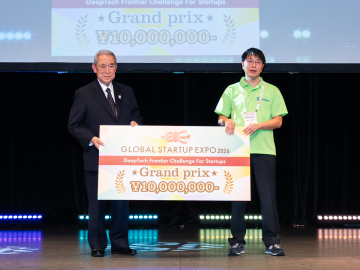 bitBiome株式会社が「Global Startup EXPO 2026」ピッチコンテストでグランプリを受賞！