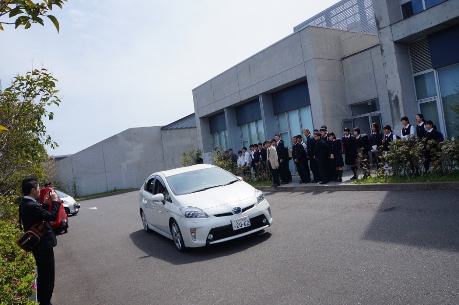 早稲田佐賀高校 見学来訪