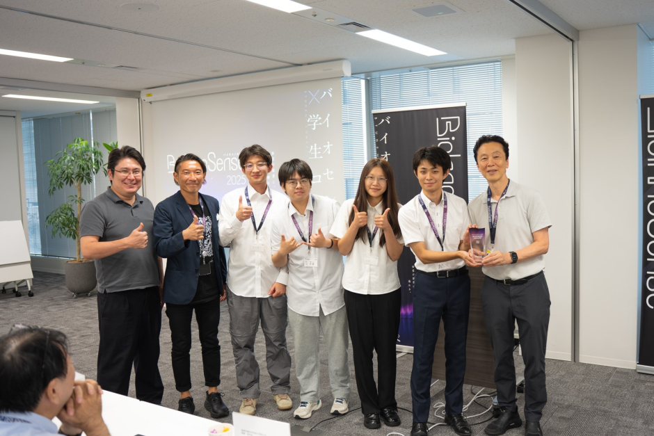 Waseda University Team Wins Business Award at Student Competition “BioInnoSense 2025” on Biosensors!
