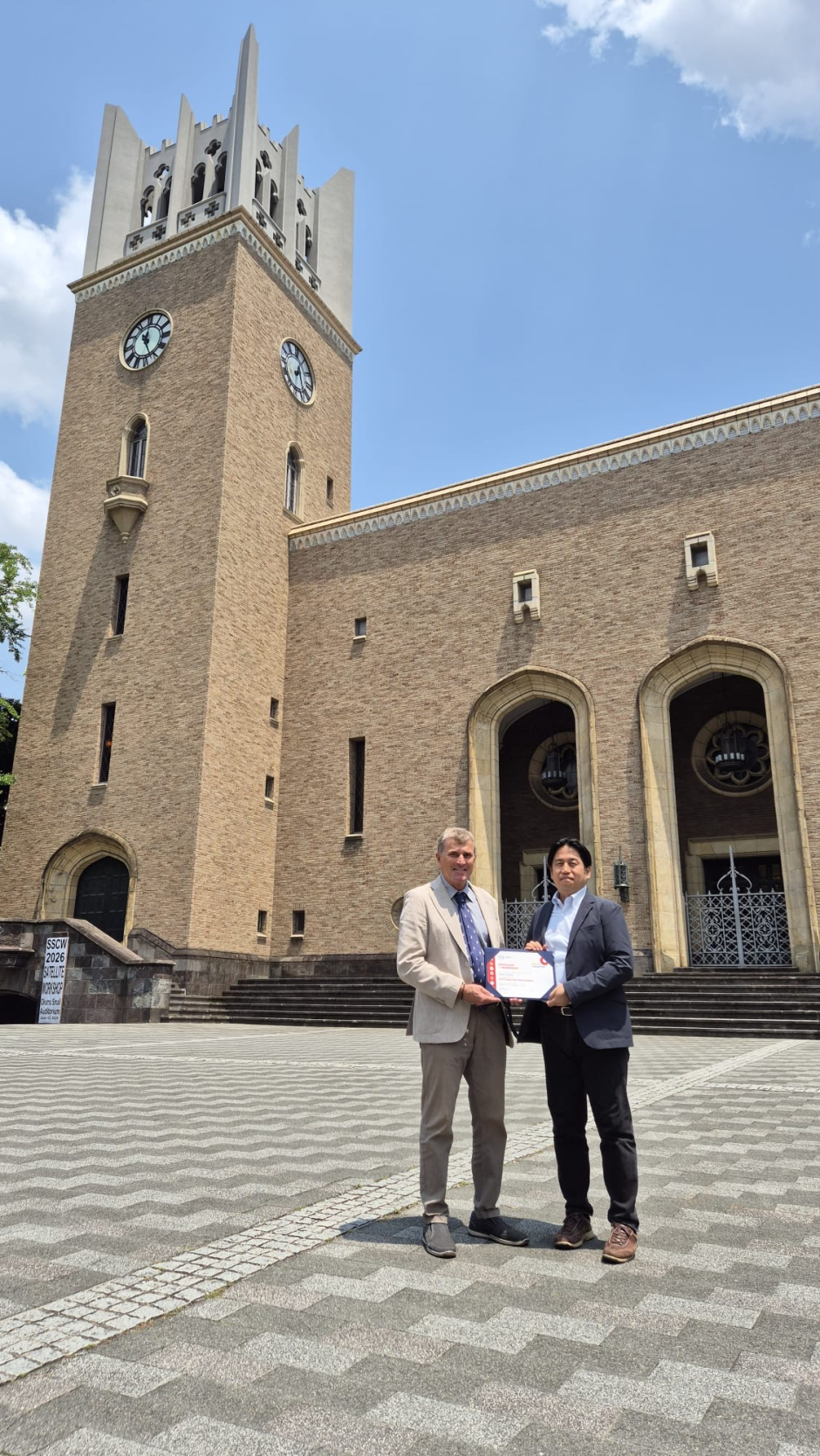 田中英一郎教授がトリノ工科大学 PoliTO Japan Hub Fellow に認定されました