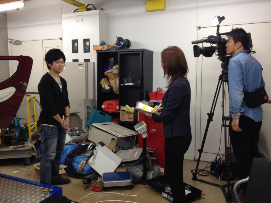 彩の国ビジネスアリーナ　告知番組の取材