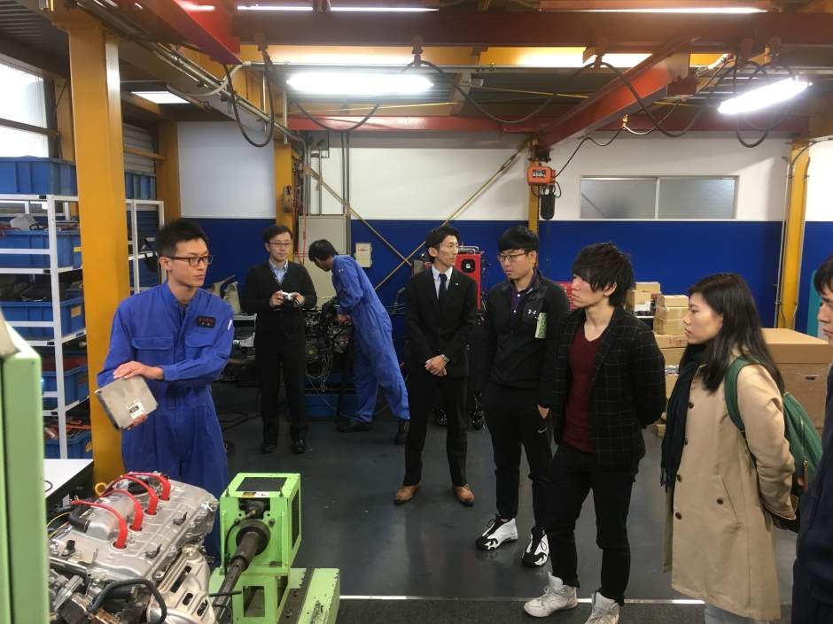 環境配慮エネルギー・循環システム論　工場視察　～ユーパーツ熊谷本社工場～