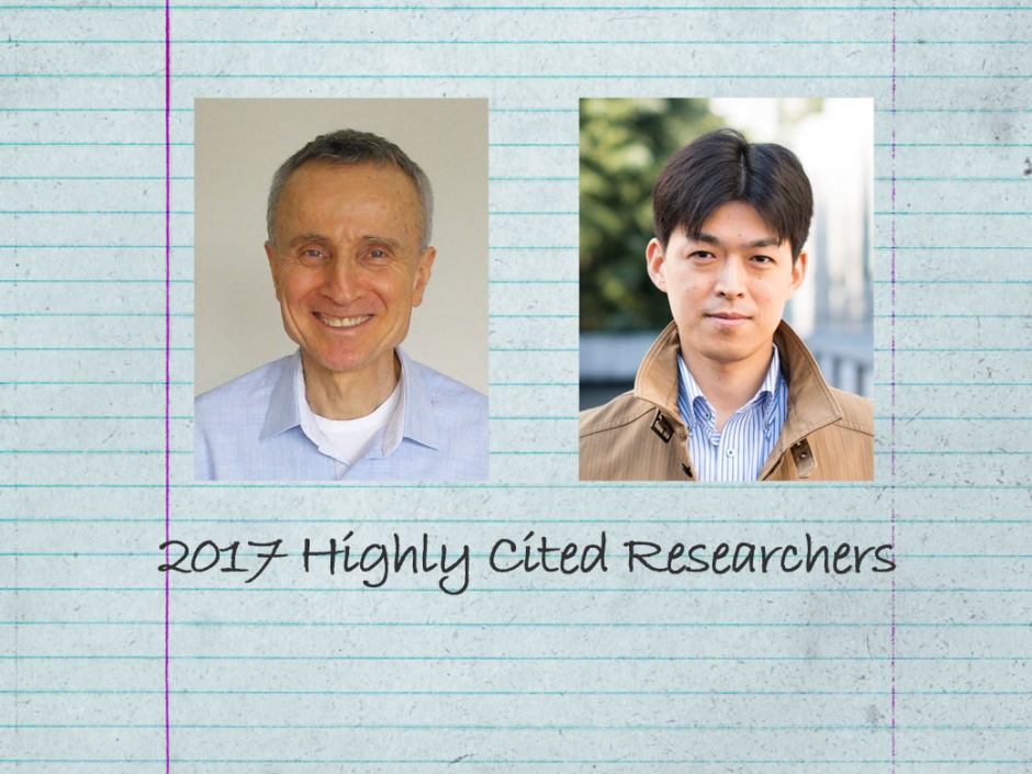 Prof. Kenji Takizawa and Prof. Tayfun E. Tezduyar Selected for  2017 Highly Cited Researchers List by Clarivate Analytics