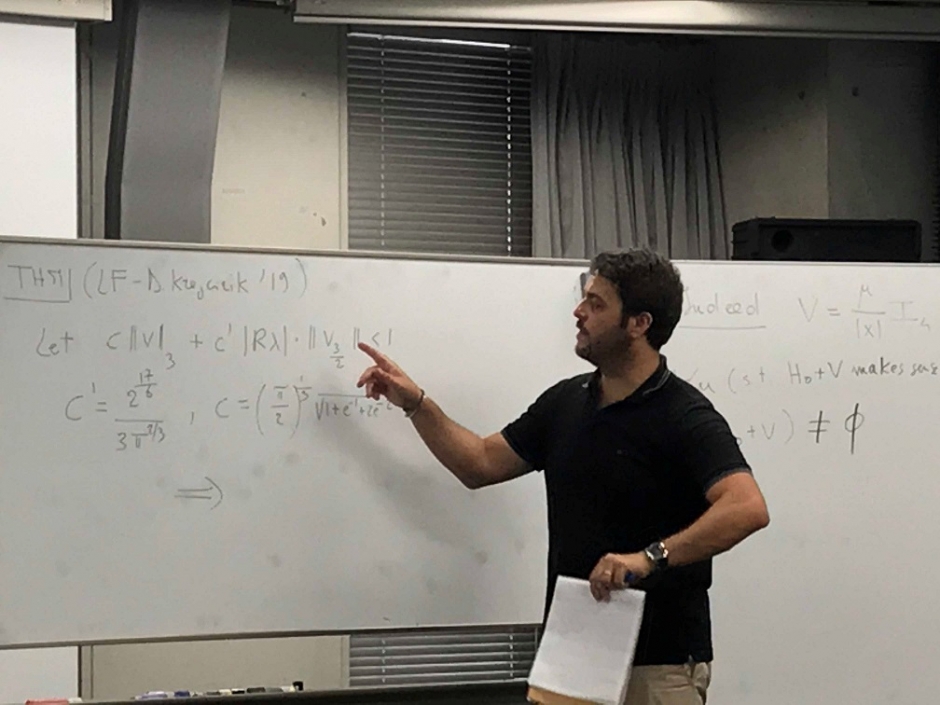 ワークショップ｢International Workshop on “Fundamental Problems in Mathematical and Theoretical Physics” 」開催報告