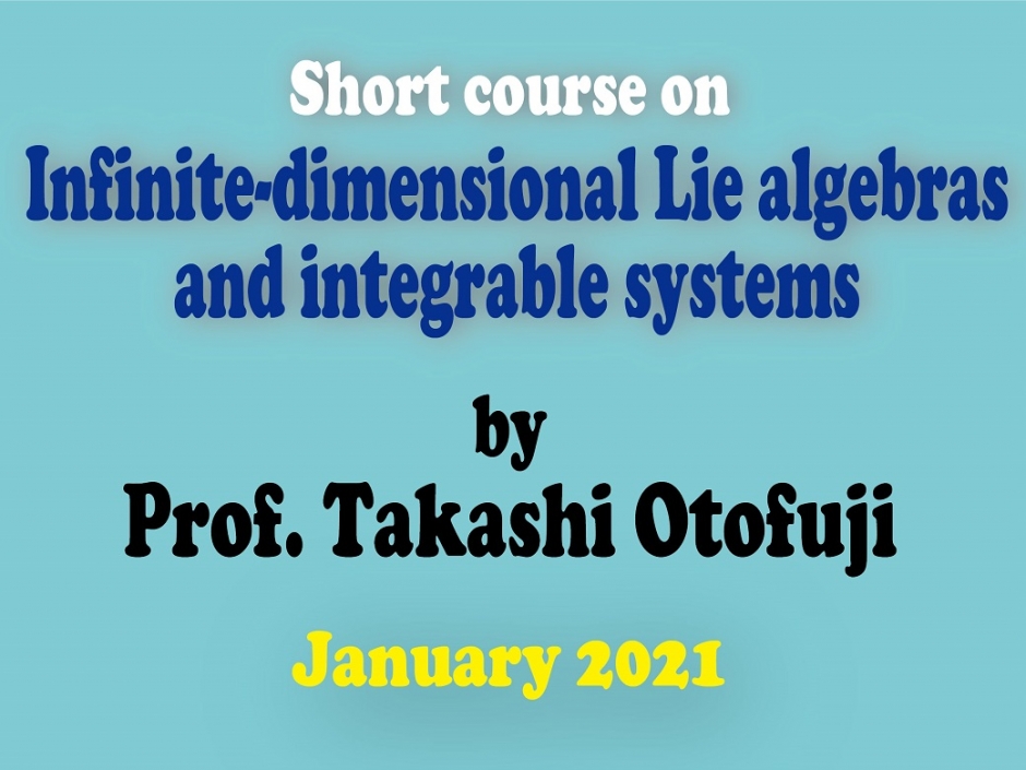 Short course on Infinite-dimensional Lie algebras and integrable systems