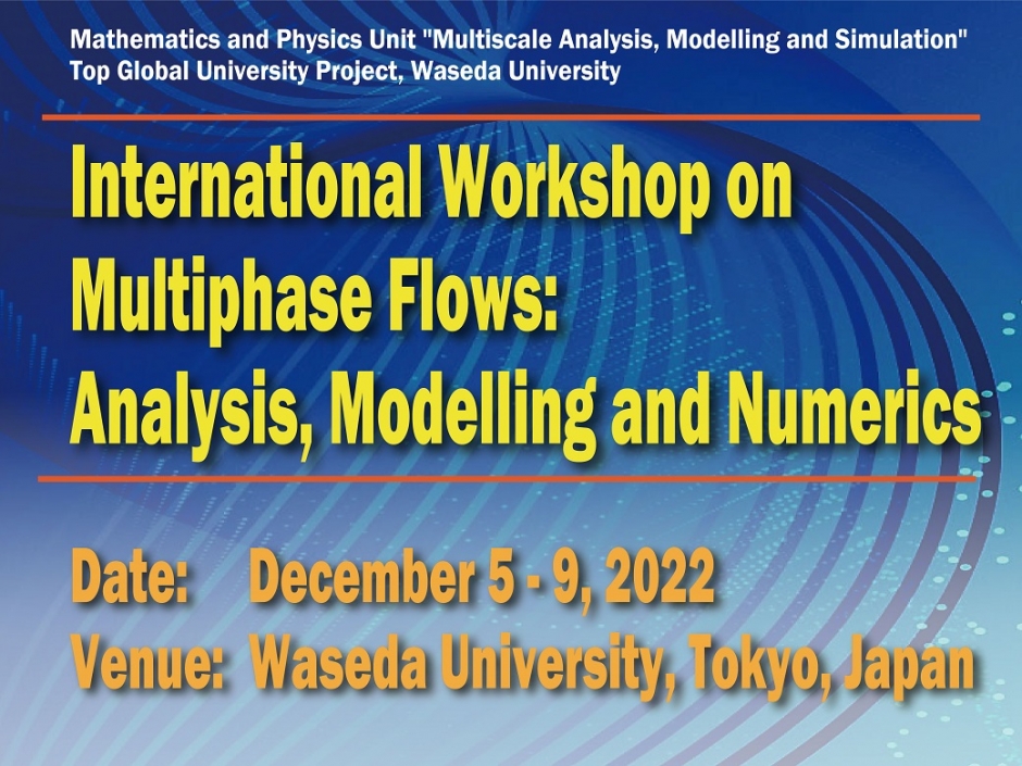 International Workshop on Multiphase Flows: Analysis, Modelling and Numerics