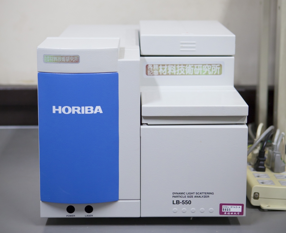 動的光散乱式粒径分布測定装置
