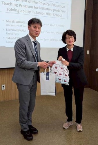 【国際交流報告】深見英一郎教授と大学院生が韓国・ソウル大学校を訪問し、学校体育の視察および学術交流を実施