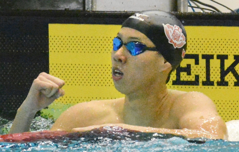【水泳部】「東京都選手権」－渡辺一平選手が男子200メートル平泳ぎで世界新記録を樹立！