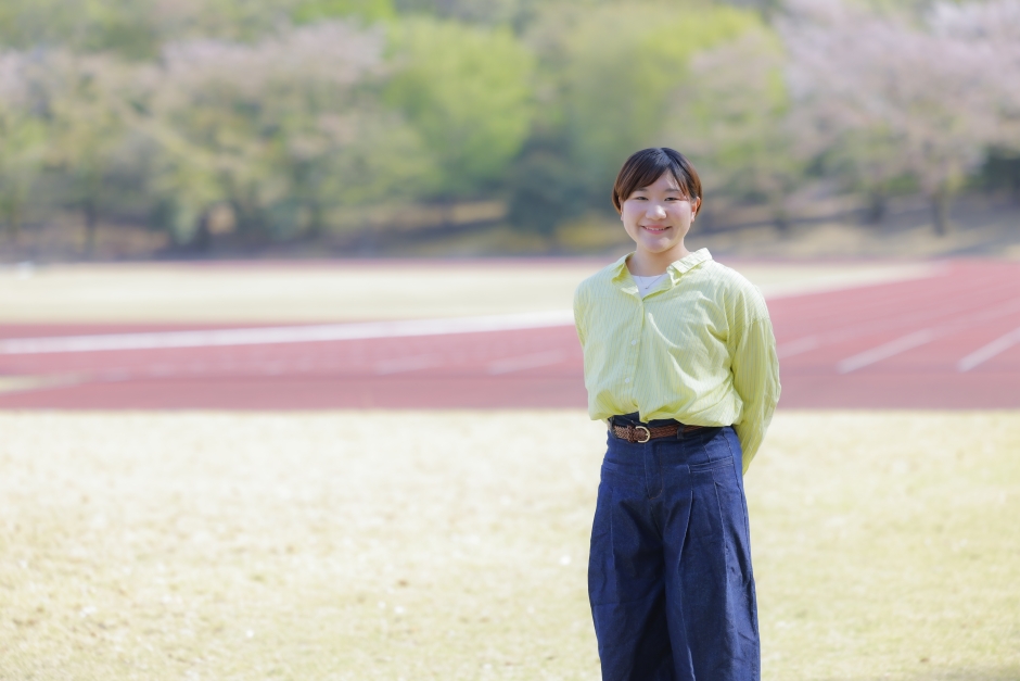 スポーツコーチングコース　清水　凜さん